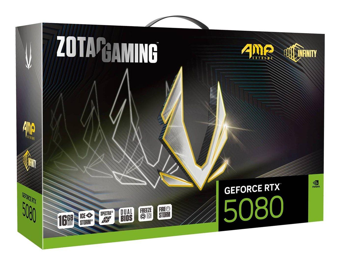 Karta graficzna ZOTAC GAMING GeForce RTX 5080 16GB AMP Extreme INFINITY — zdjęcie 7
