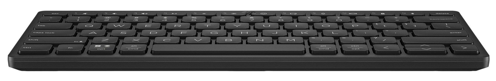 Klawiatura HP 350 Compact Multi-Device Bluetooth Keyboard bezprzewodowa czarna 692S8AA — zdjęcie 1