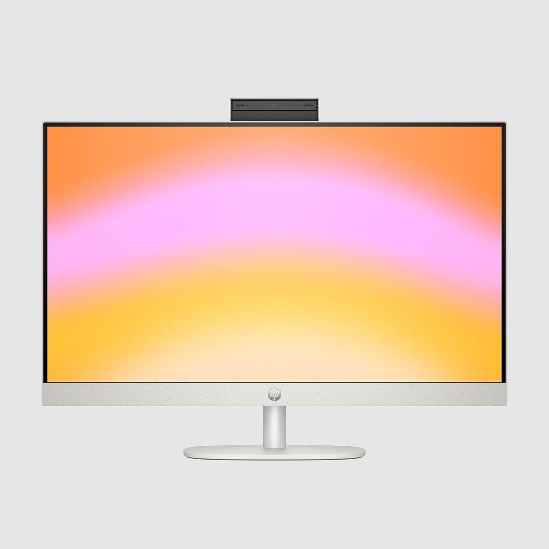 HP 27-cr0232nw AIO Ryzen 5 7520U 27.0"FHD IPS AG 300nits 16GB DDR5 SSD512 Radeon 610M LAN Win11 2Y Shell White — zdjęcie 12