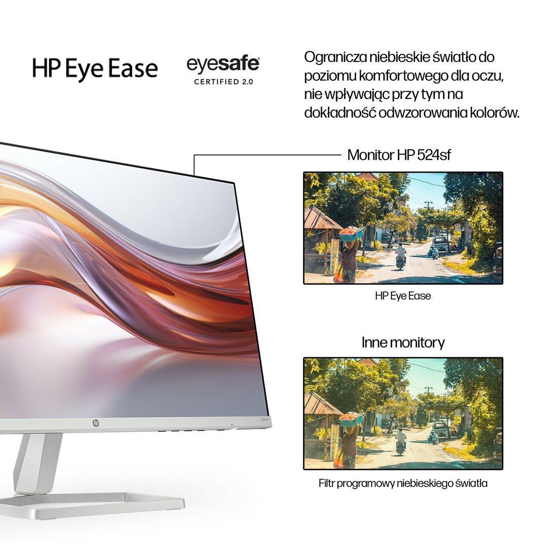 MONITOR HP LED 23,8” 524sf (94C17E9) — zdjęcie 10