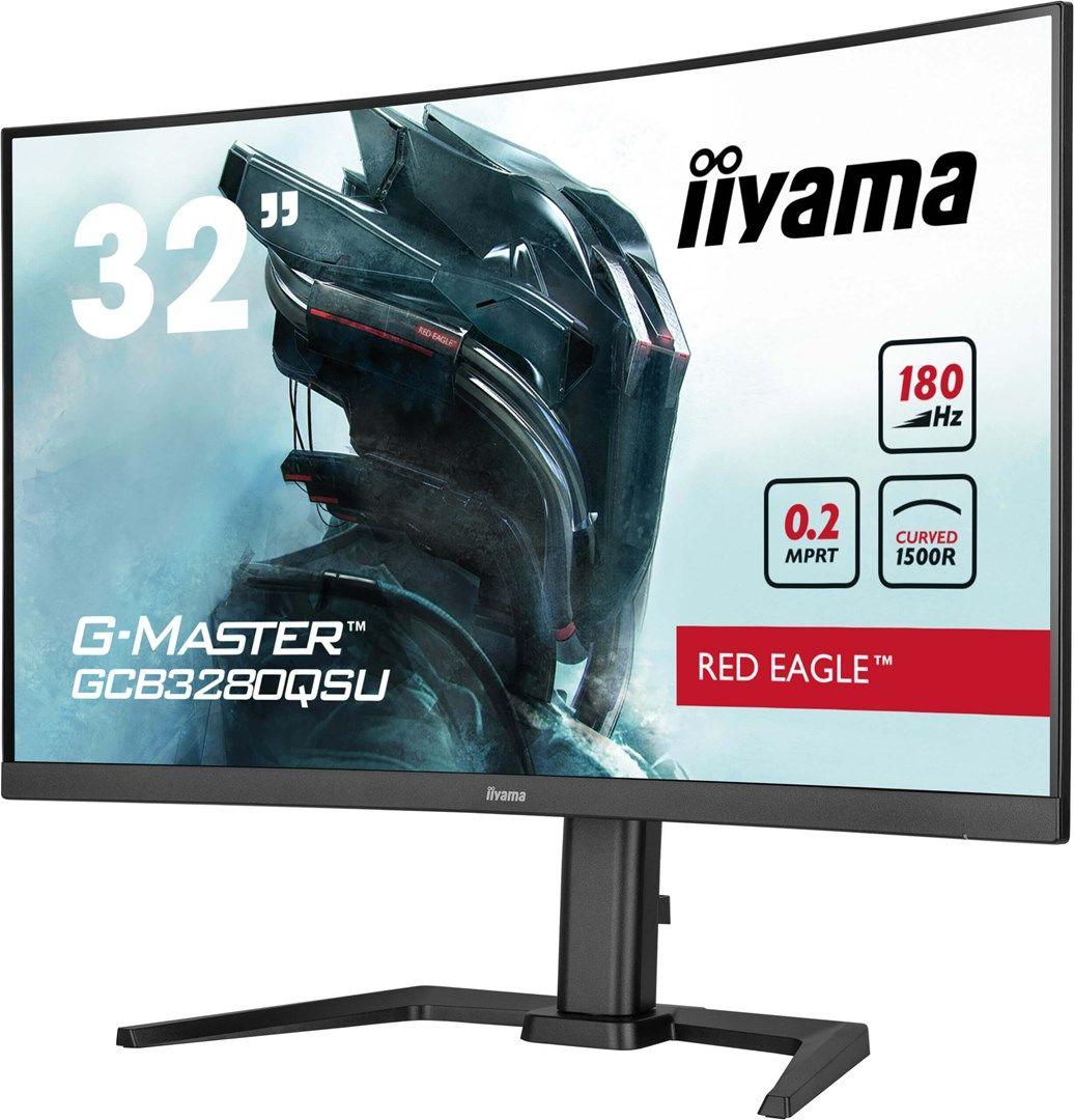 MONITOR IIYAMA LED 31,5" GCB3280QSU-B2 180Hz — zdjęcie 4