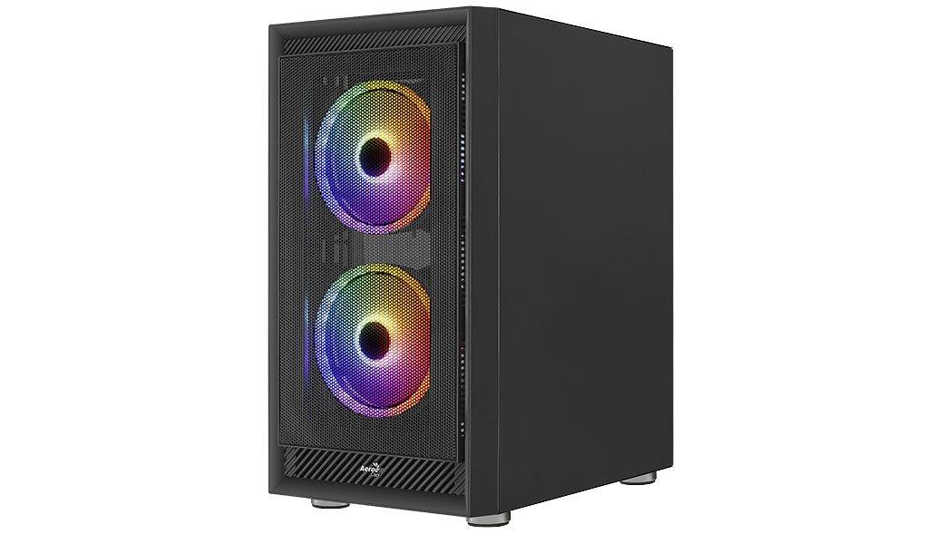 Obudowa AEROCOOL PGS GRAPHITE-G-BK-v2 FRGB czarna — zdjęcie 9