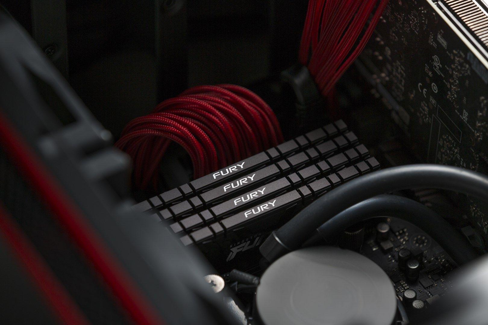 KINGSTON DDR4 16GB 3200MT/s CL16 DIMM FURY Renegade Czarny — zdjęcie 20