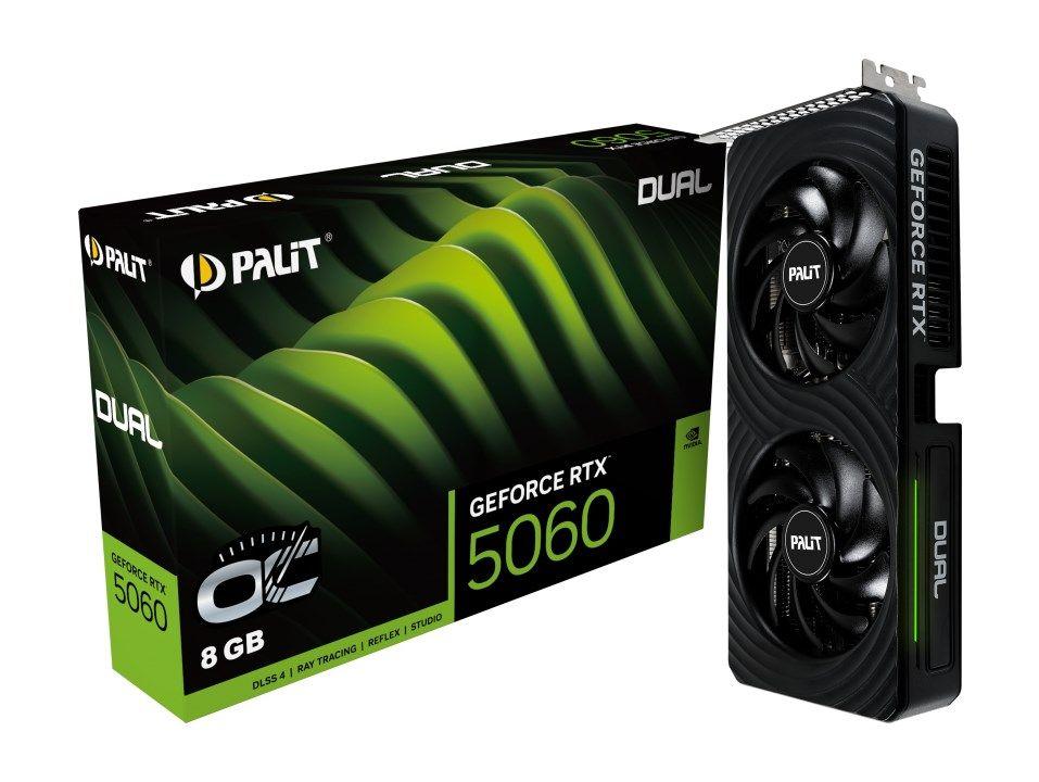 Karta graf. Palit RTX 5060 DUAL OC 8GB — zdjęcie 11