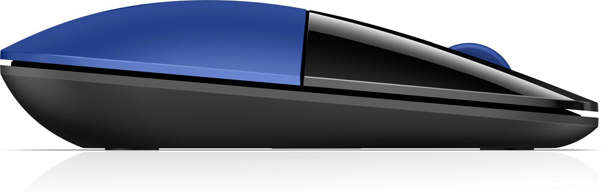 Mysz HP Z3700 Wireless Mouse Blue bezprzewodowa niebieska V0L81AA — zdjęcie 2
