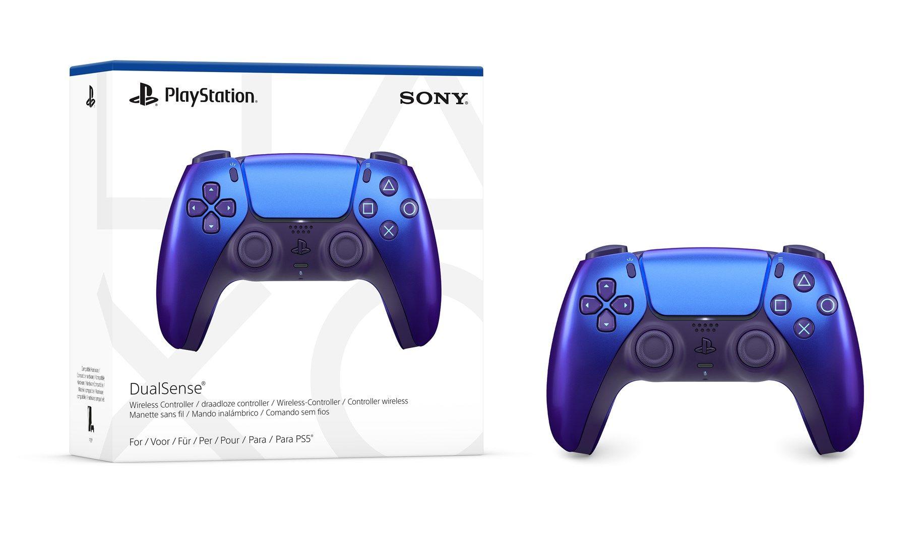 Kontroler Sony PS5 DualSense Chrome Indigo (OUTLET) — zdjęcie 8