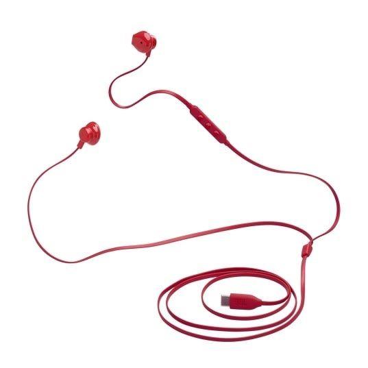 Słuchawki douszne JBL Tune 305C Czerwony — zdjęcie 2