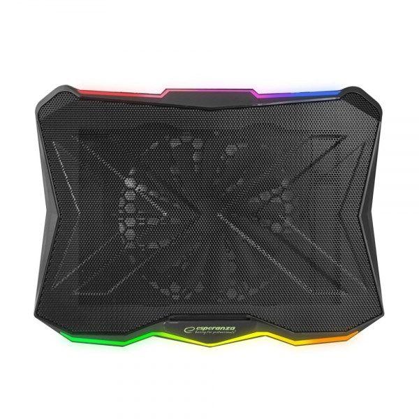 ESPERANZA PODSTAWKA CHŁODZĄCA GAMING RGB XALOK EGC110 — zdjęcie 3