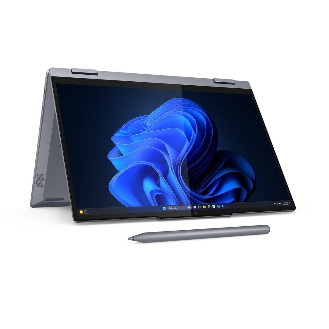 Lenovo ThinkBook 14 G5 2in1 Ultra 7 255U 14.0"WUXGA Touch IPS 300nits Glossy 16GB DDR5-5600 SSD512 Intel Graphics Cam 1080p 60Wh W11Pro Luna Grey 3Y OnSite — zdjęcie 10
