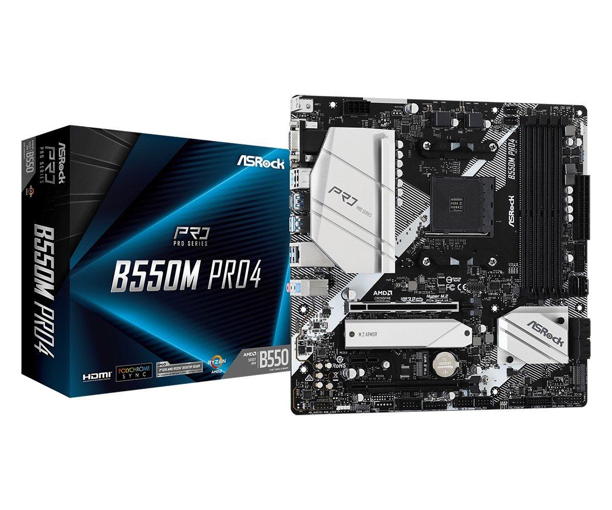 Płyta główna Asrock B550M PRO4 — zdjęcie 1