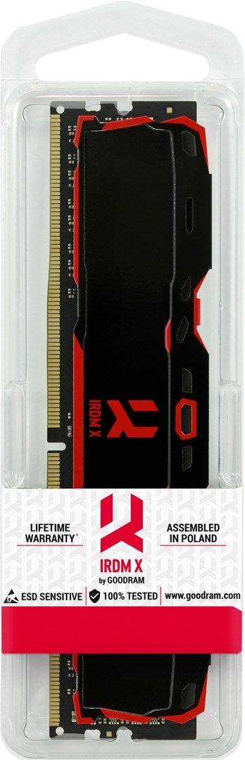 GOODRAM DDR4 16GB 3200MHz IRDM X BLACK RETAIL — zdjęcie 4