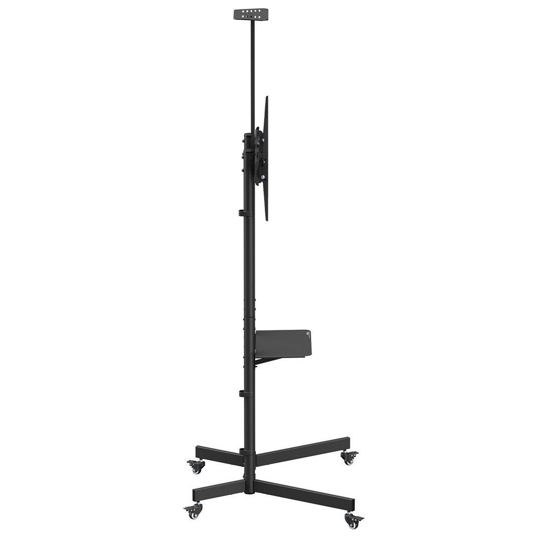 MACLEAN STAND / WÓZEK DO TV, PÓŁKA NA KAMERĘ, NA KÓŁKACH, 37-70", MAX. OBCIĄŻENIE 45KG/5KG PÓŁKA, MAX. VESA 600X400 MC-113 B — zdjęcie 10