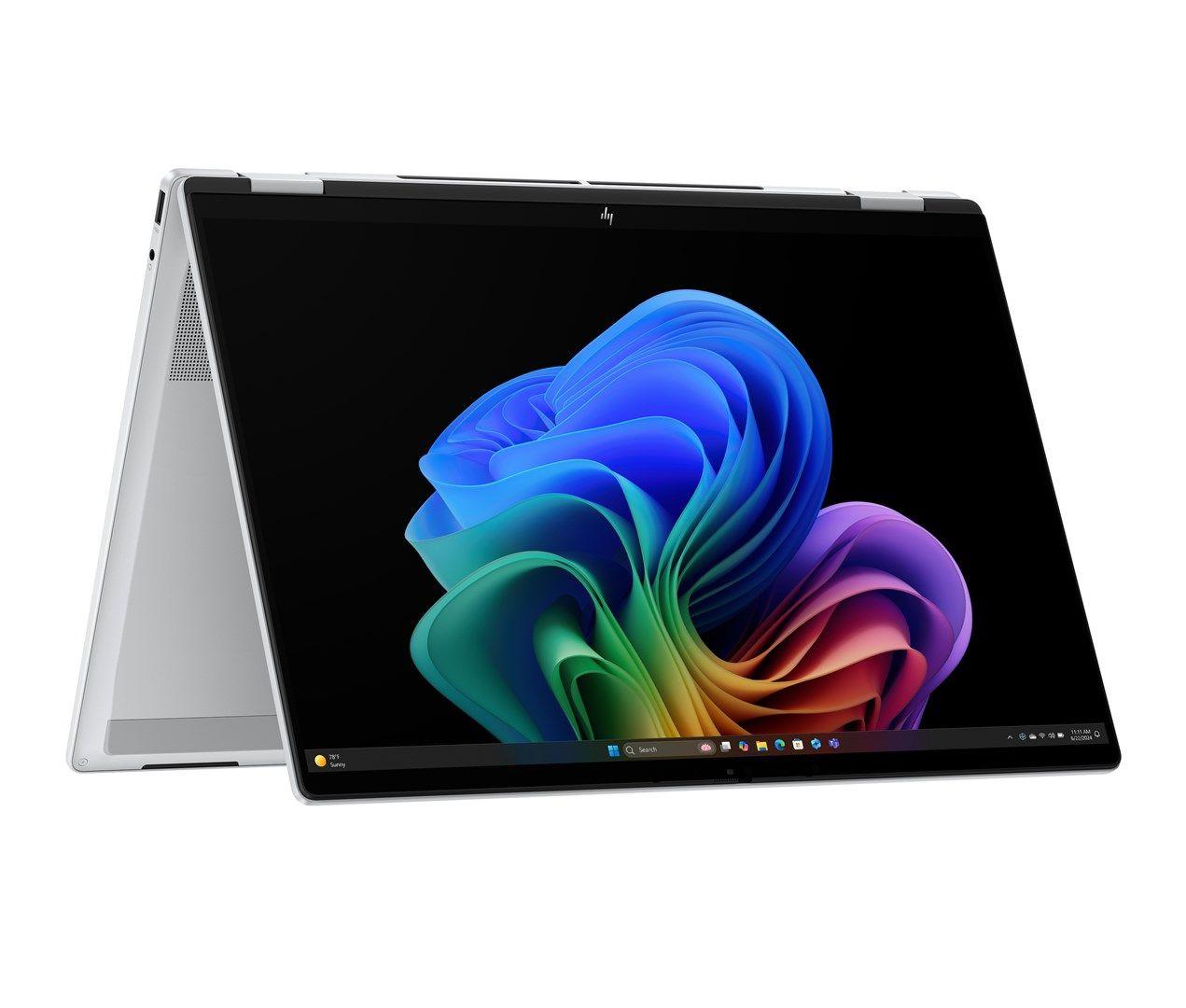 HP OmniBook X Flip 16-as0003nw Ultra 7 258V 16.0"3K Touch OLED IPS 120Hz 300nits AG 32GB LPDDR5X SSD1TB Arc 140V Cam 5MPx + IR  68Wh Win11 Glacier Silver 2Y — zdjęcie 1