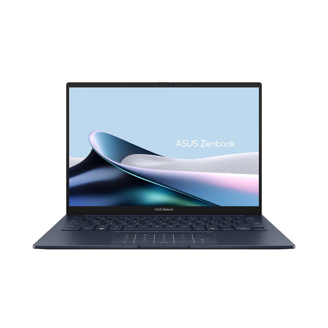 ASUS Zenbook 14 UX3405CA-SU864X Ultra 9 285H 14.0" 3K 120Hz 500nits LBL AG 32GB LPDDR5X SSD1TB Intel Arc Graphics WLAN+BT Cam 1080p 75WHrs W11Pro Aluminium Ponder Blue — zdjęcie 3
