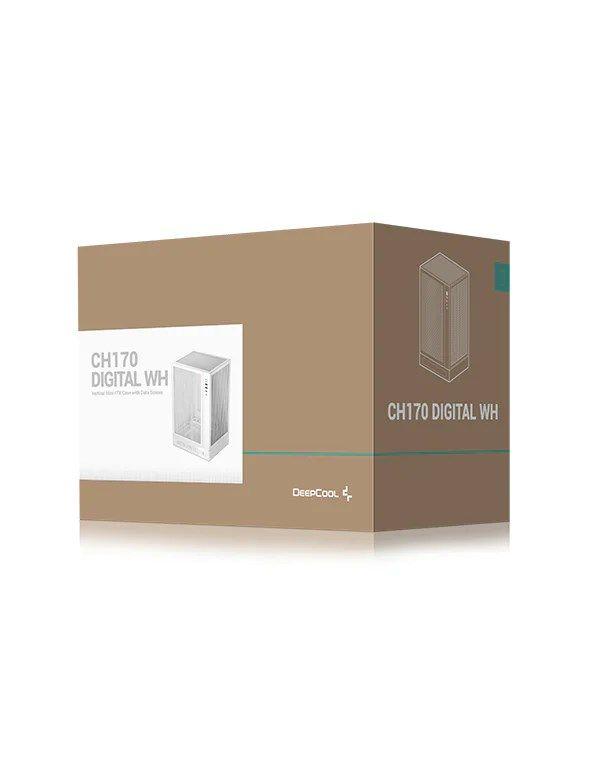 Obudowa DeepCool CH170 DIGITAL WH — zdjęcie 6