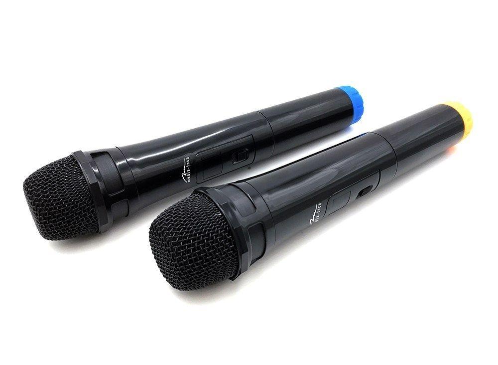 MEDIA-TECH ZESTAW BEZPRZEWODOWYCH MIKROFONÓW KARAOKE ACCENT PRO MT395 — zdjęcie 4