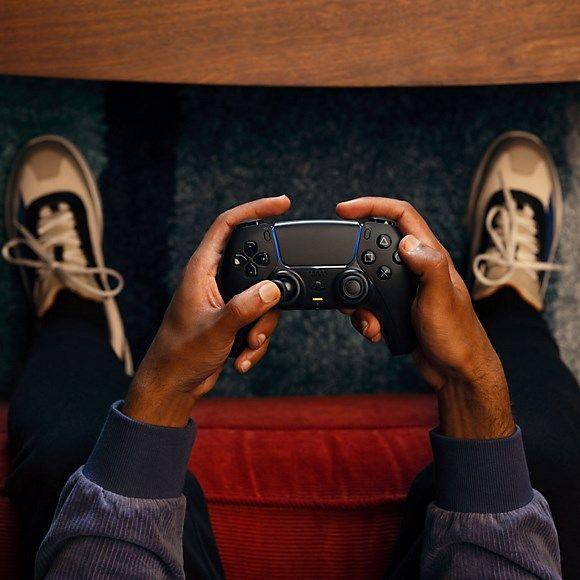 SONY Playstation Dualsense Controller PS5 Black (OUTLET) — zdjęcie 4