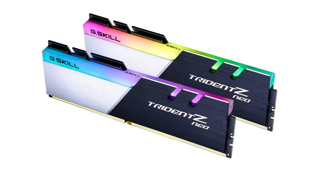 Zestaw pamięci G.SKILL TridentZ Neo AMD RGB F4-3600C16D-32GTZNC (DDR4 DIMM; 2 x 16 GB; 3600 MHz; CL16) — zdjęcie 4