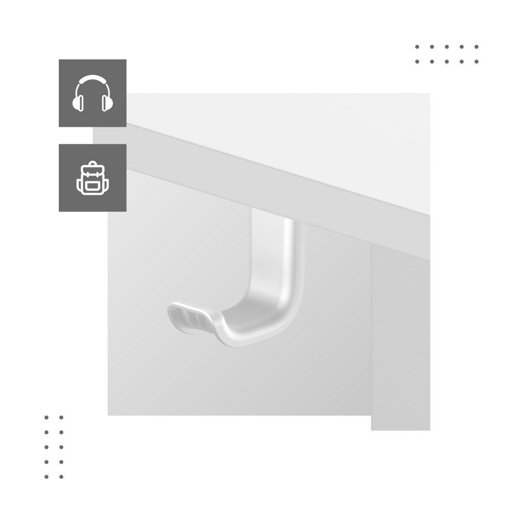 Biurko elektryczne MA-Leader 7.0 White — zdjęcie 11