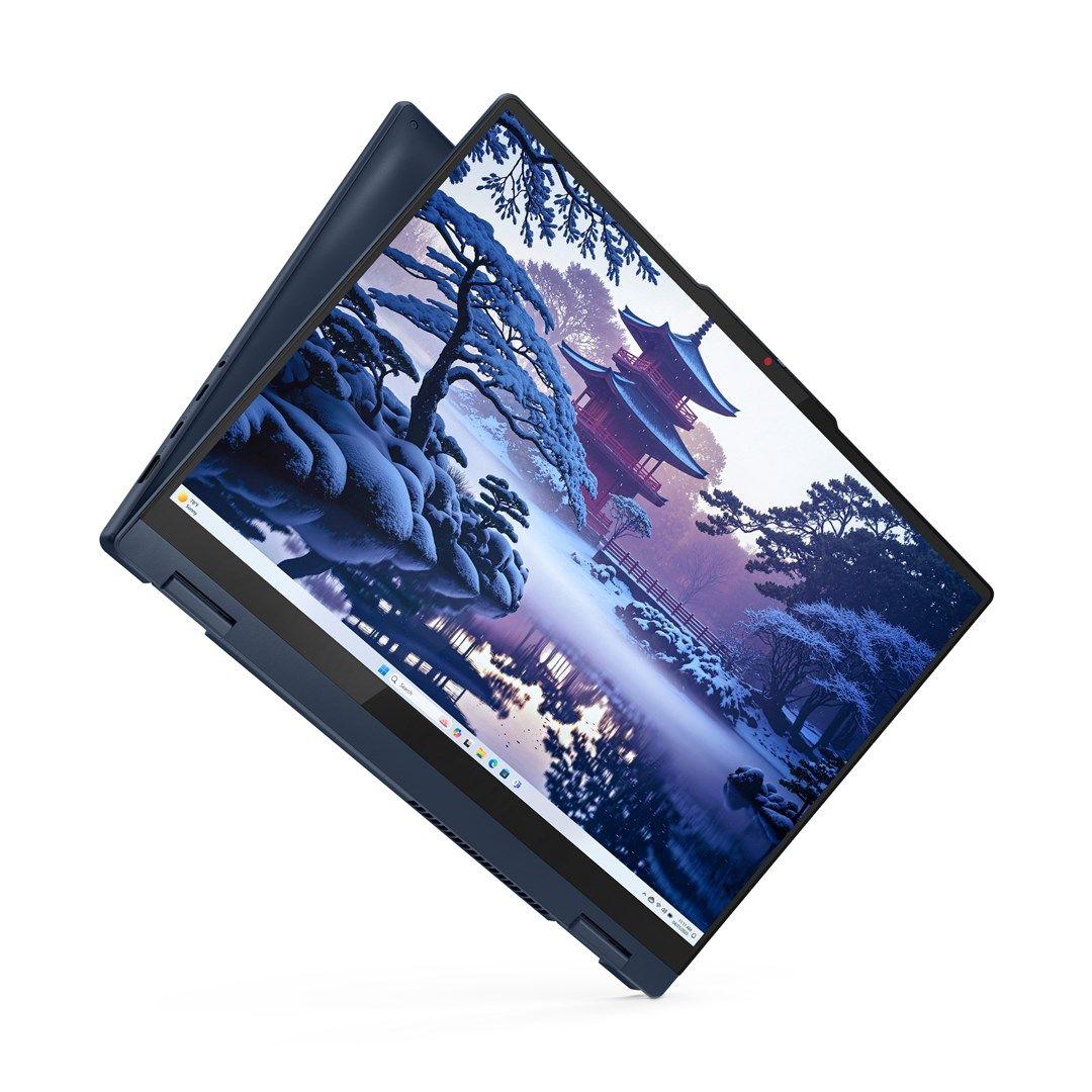Lenovo IdeaPad 5-16IAL10 Ultra 7 255U 16.0"WUXGA Touch IPS 32GB SSD1TB BT BLKB x360 PEN Win11 Cosmic Blue (REPACK) 2Y — zdjęcie 6