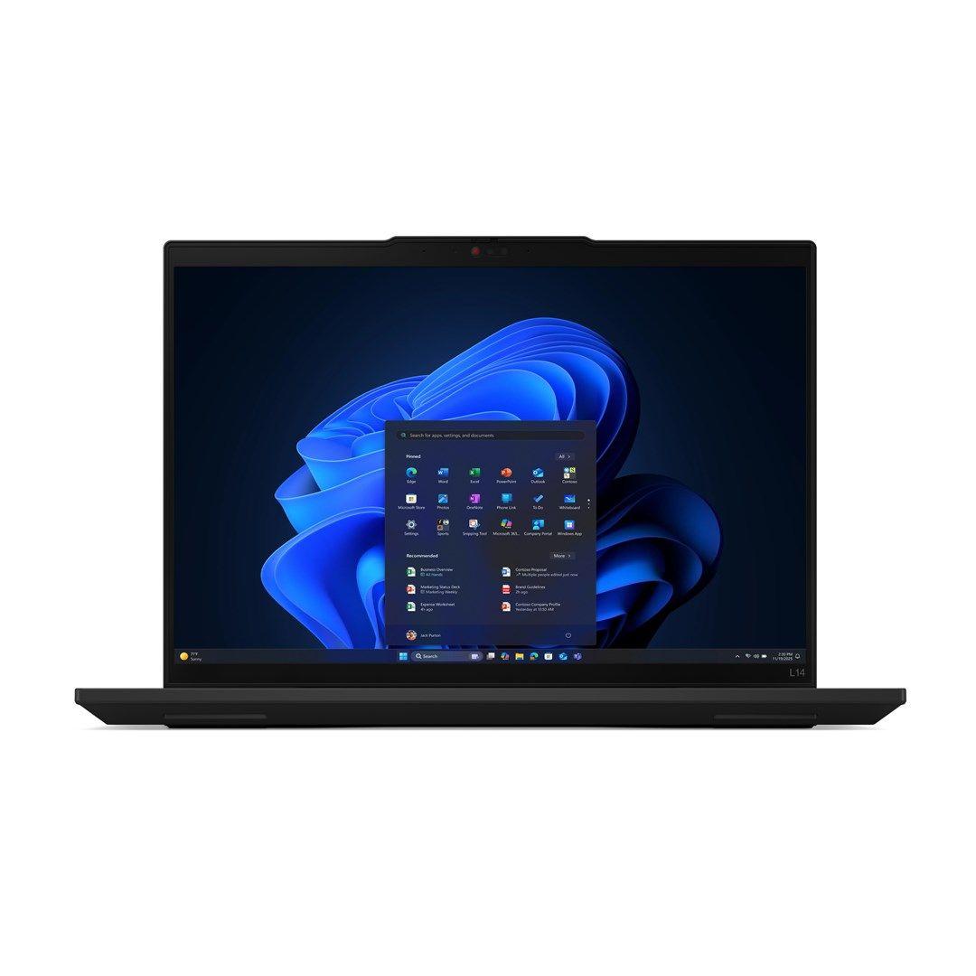 Lenovo ThinkPad L14 AMD G6 Ryzen 5 PRO 215 14.0"WUXGA IPS 60Hz 400nits AG 16GB DDR5 5600 SSD512 Radeon 740M W11Pro Black 3Y OnSite — zdjęcie 2