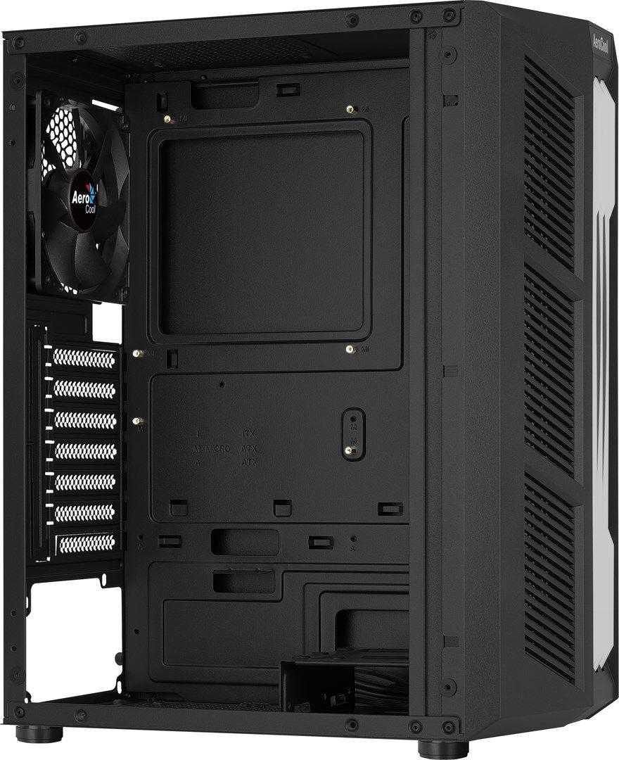 OBUDOWA AEROCOOL PGS PRIME-G-BK-v1 RGB czarna — zdjęcie 10