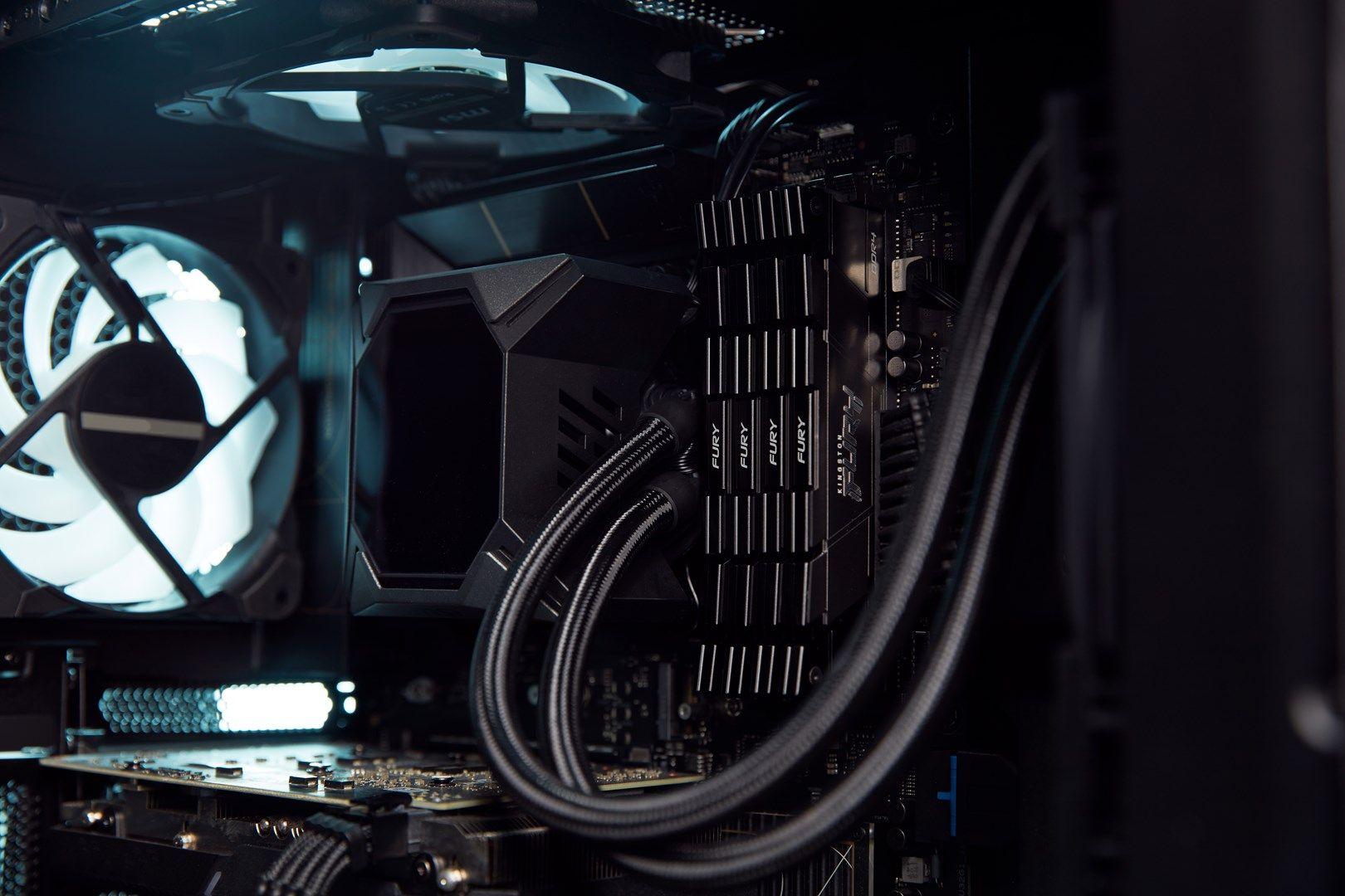 KINGSTON DDR4 16GB 4266MT/s CL19 DIMM FURY Renegade Czarny — zdjęcie 14
