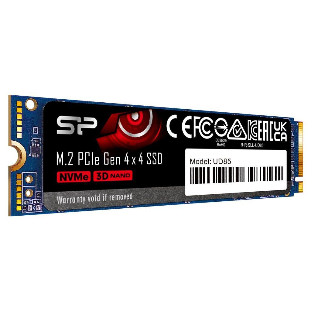 Dysk SSD Silicon Power UD85 250GB M.2 PCIe NVMe Gen4x4 NVMe 1.4 3300/1300 MB/s — zdjęcie 3