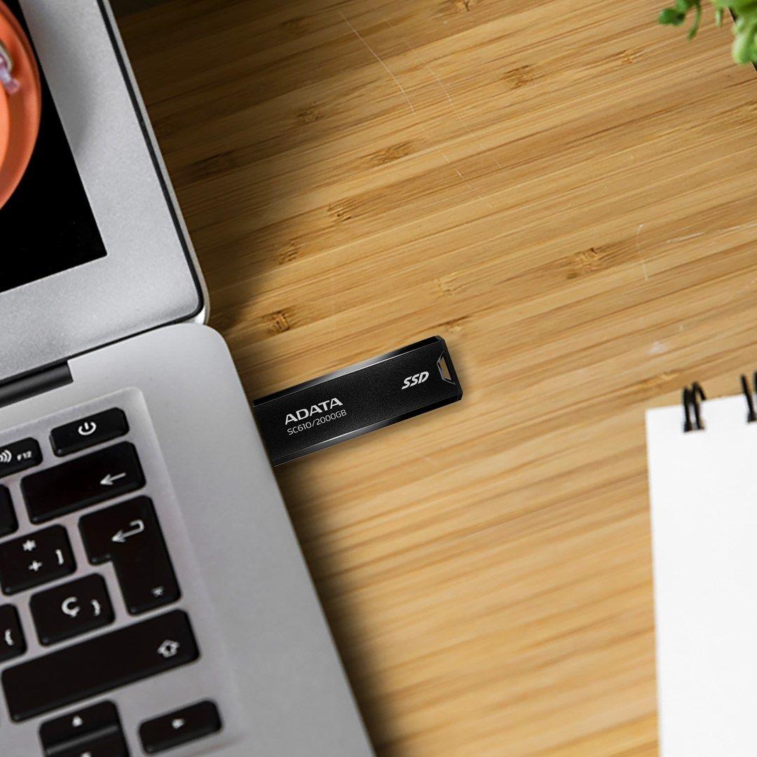 ADATA DYSK SSD SC610 500GB BLACK — zdjęcie 2