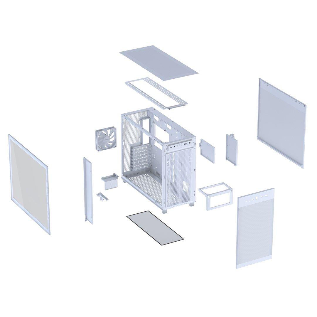 Obudowa Asus PRIME AP303 TG WHITE — zdjęcie 11