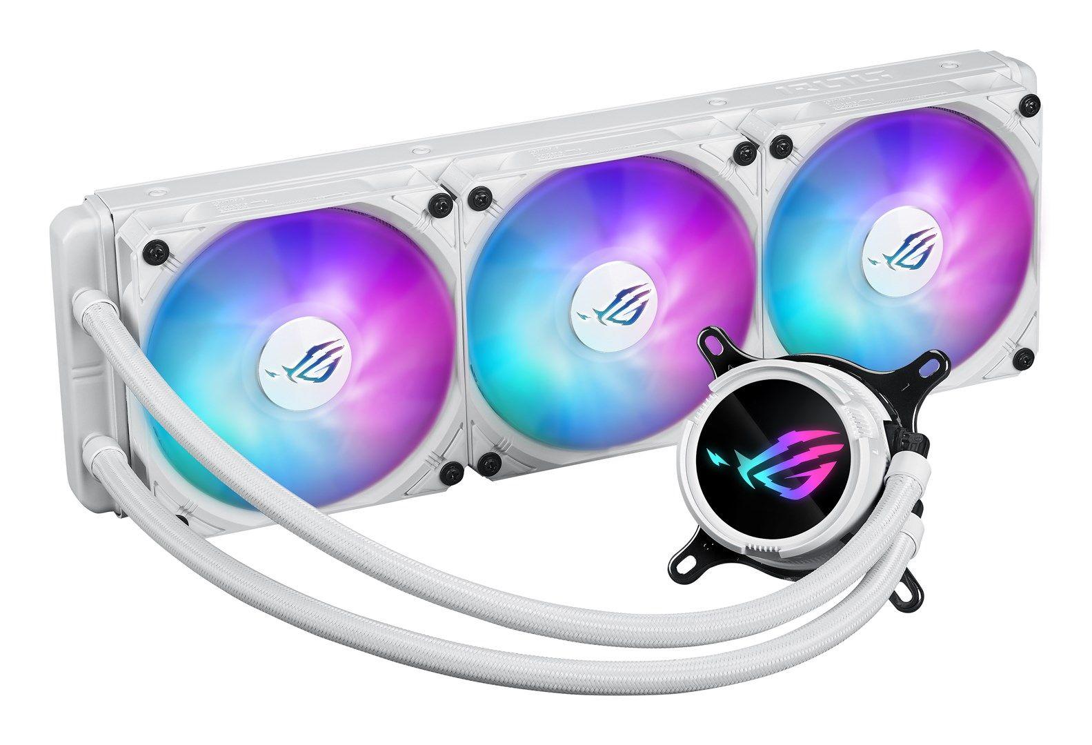 Chłodzenie ASUS ROG STRIX LC III 360 ARGB WHT — zdjęcie 11