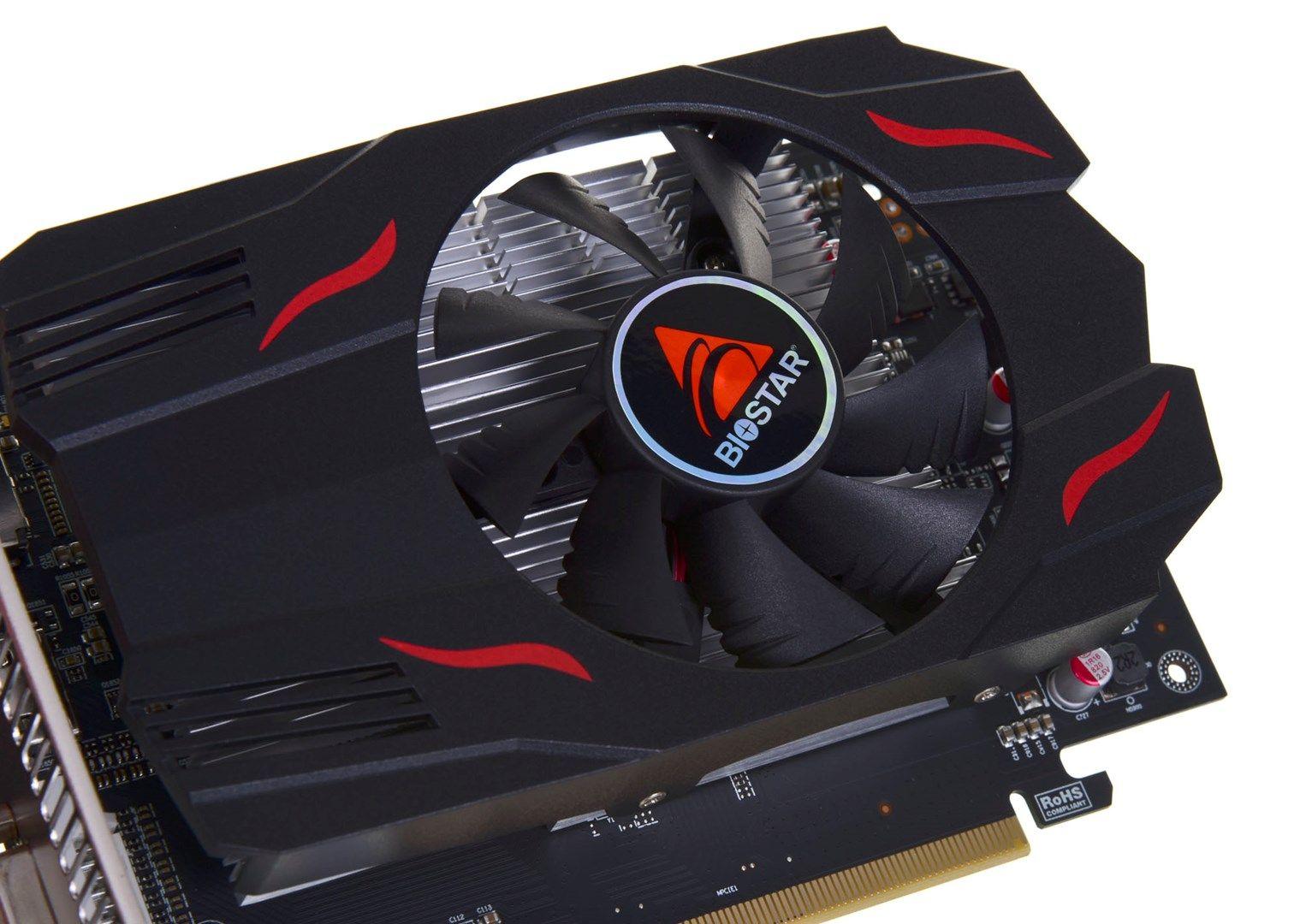 Karta graficzna BIOSTAR Radeon RX 550 4GB GDDR5 (VA5505RF41-SBHRA-BS2) — zdjęcie 4