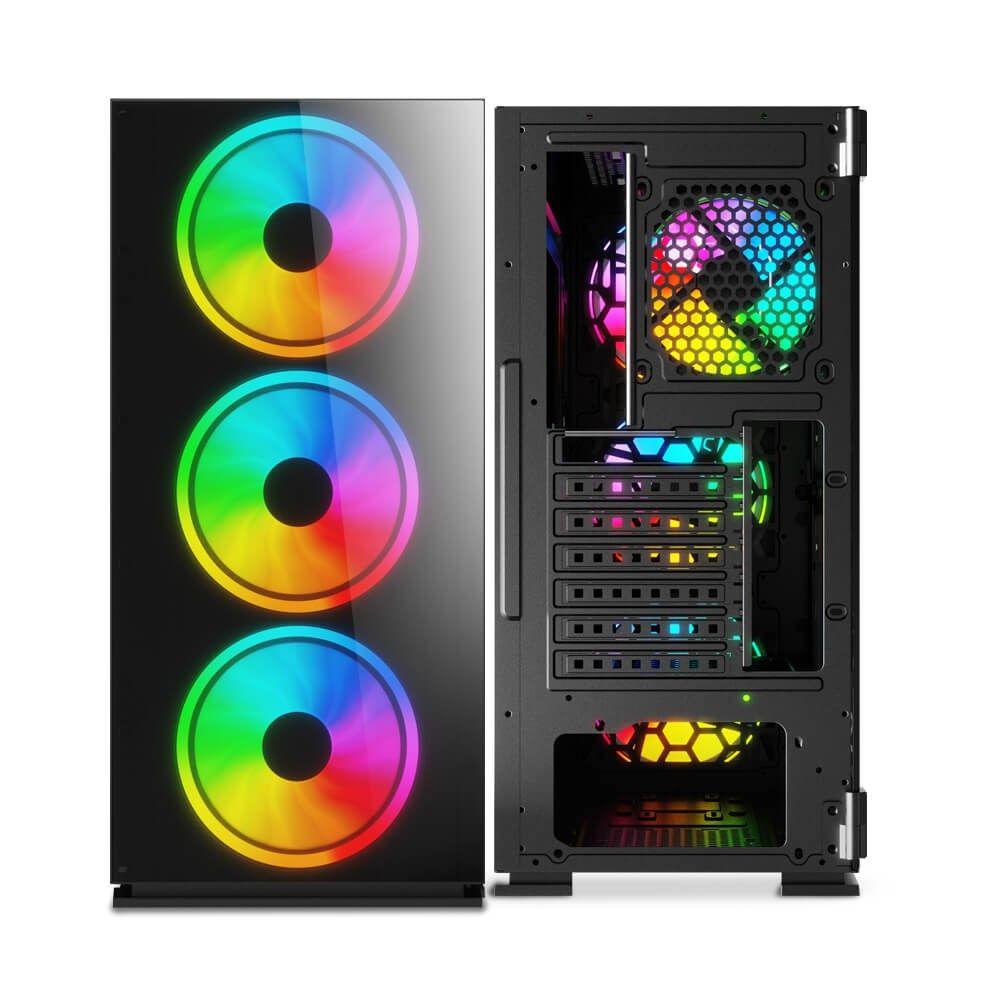 SAVIO OBUDOWA PC PRIME X1 ARGB GLASS SAVGC-PRIMEX1 — zdjęcie 6