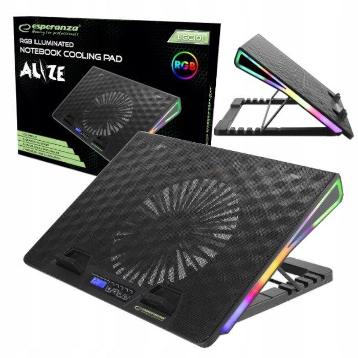 ESPERANZA PODSTAWKA CHŁODZĄCA GAMING RGB ALIZE EGC101 — zdjęcie 6