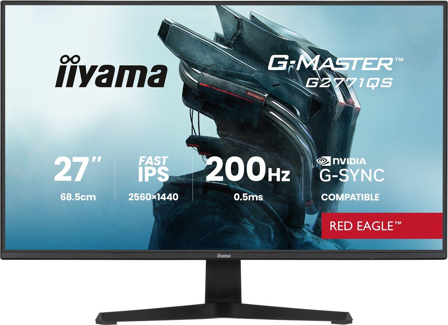 MONITOR IIYAMA LED Fast IPS 27" G2771QS-B1 Red Eagle 240Hz — zdjęcie 1