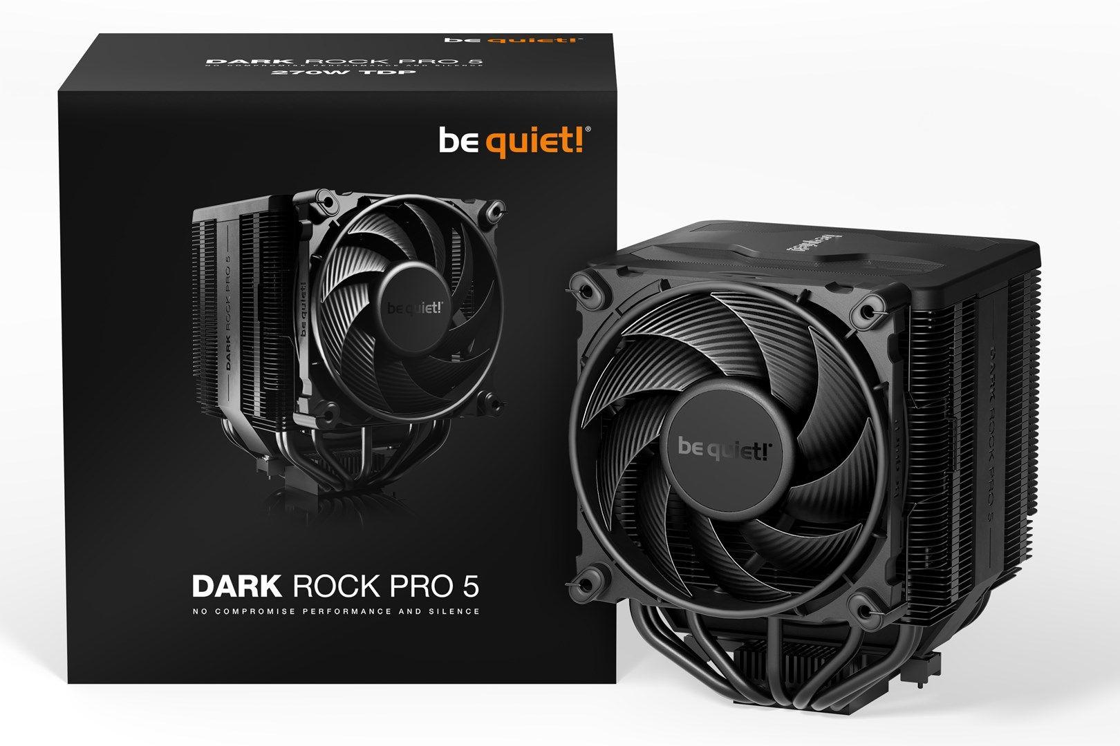 Chłodzenie BE QUIET! DARK ROCK PRO 5 kompatybilny Intel (1700, 1200, 1150, 1151, 1155) oraz AMD (AM5, AM4) — zdjęcie 7