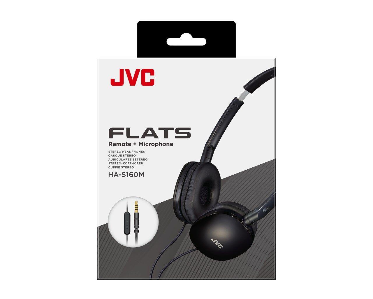 Słuchawki JVC HA-S160M-BU Czarne — zdjęcie 4