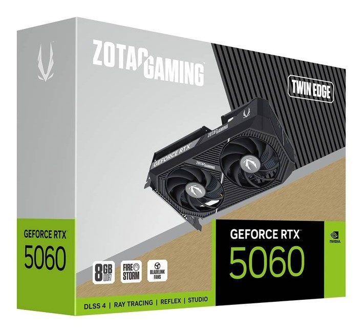 Karta graficzna ZOTAC GAMING GeForce RTX 5060 Twin Edge — zdjęcie 4