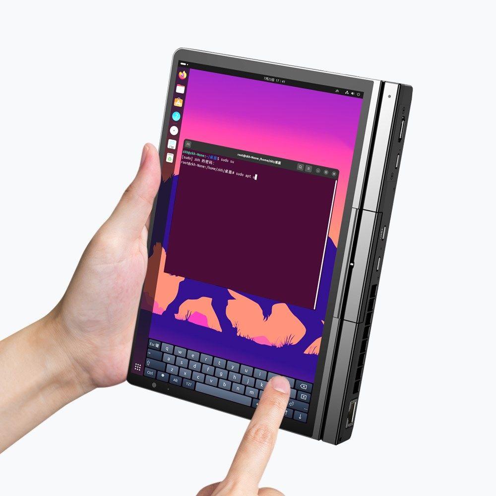 Laptop GPD-Pocket-4 Ryzen 7 8840U/8" WQXGA (2560x1600) Touchscreen 144Hz IPS/x360/LAN/16GB/SSD 1TB/BT/BLKB/FPR/x360/Radeon 780M 3GB/Win 11 Graphite — zdjęcie 26
