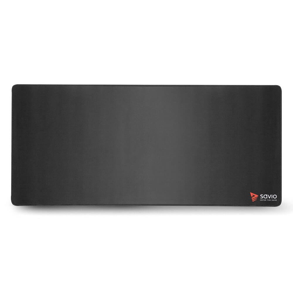 SAVIO PODKŁADKA POD MYSZ, GAMING 700X300X3MM, OBSZYTA BLACK EDITION TURBO DYNAMIC L — zdjęcie 1