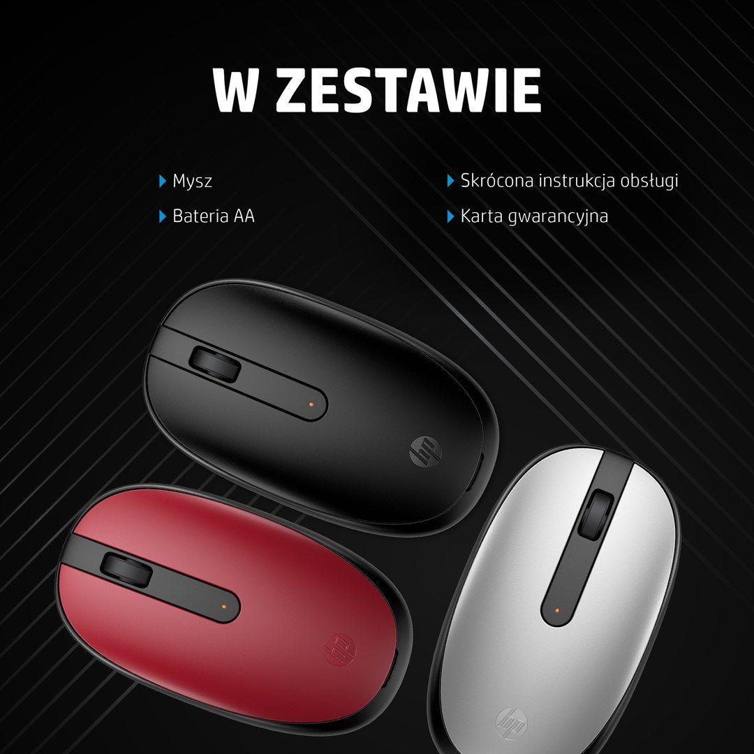 Mysz HP 240 Black Bluetooth Mouse bezprzewodowa czarna 3V0G9AA — zdjęcie 10