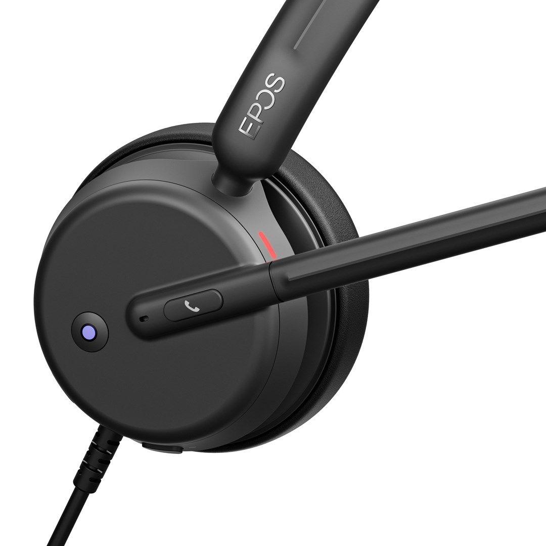 Słuchawki nauszne przewodowe Epos Impact 460T USB-C + Adapter USB-A — zdjęcie 4
