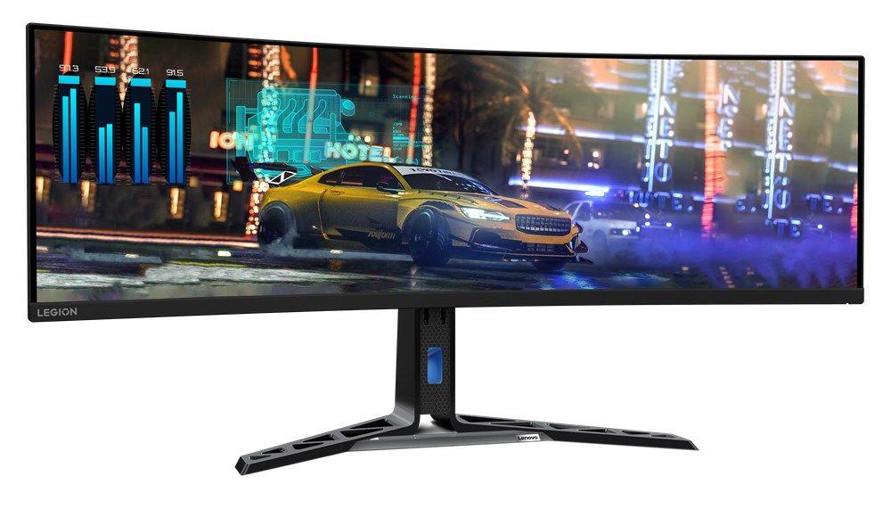 Lenovo Legion R45w-30 44.5" 165Hz 450nits AG 2xHDMI, DP, USB-C, RJ45 Black C — zdjęcie 2