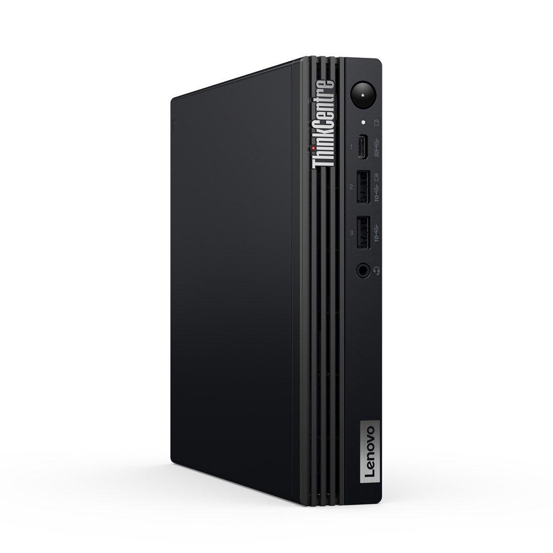 Lenovo ThinkCentre M70q Gen 5 i3-14100T 8GB DDR5 4800 SSD256 UHD Graphics 730 W11Pro Black 3Y OnSite — zdjęcie 8