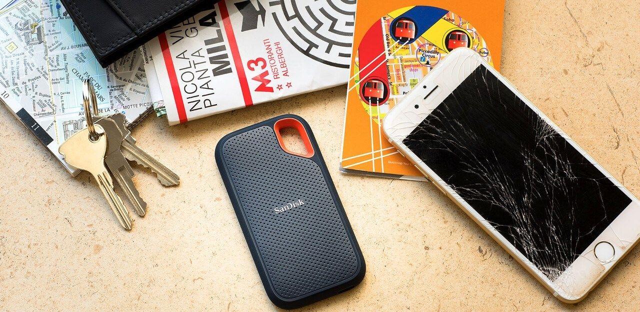 SANDISK SSD EXTREME PORTABLE 1TB (1050 MB/s) — zdjęcie 8