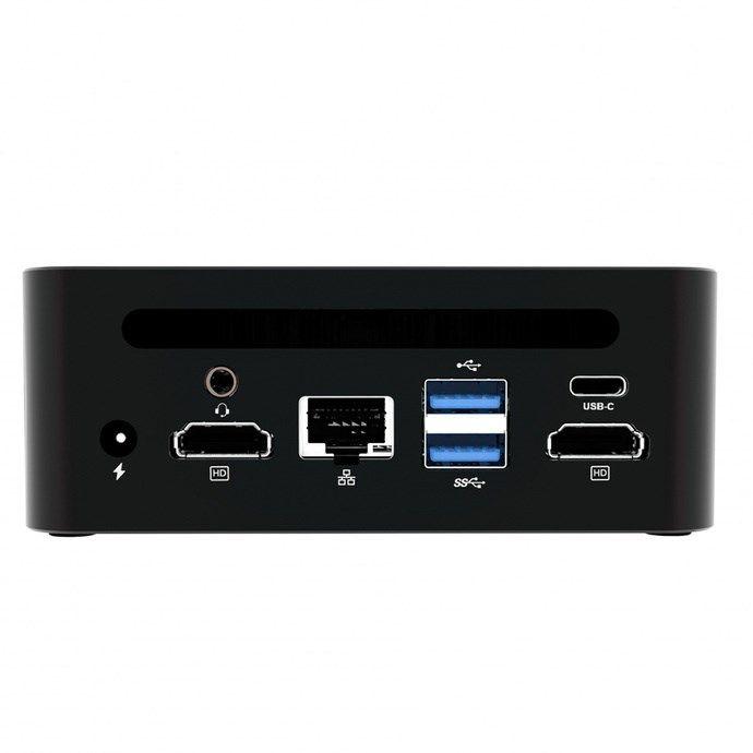Mini PC Qoobe AP12450 i5-12450H/16GB/SSD 512GB/Win 11 Pro czarny — zdjęcie 3