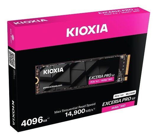 SSD KIOXIA EXCERIA PRO G2 NVMe M.2 2280 4TB — zdjęcie 2