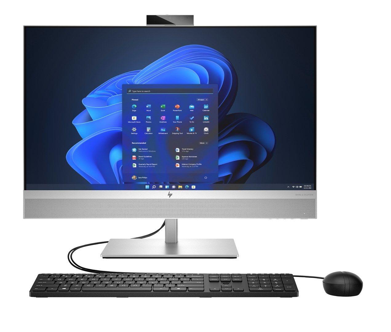 HP EliteOne 870 G9 AiO i5-14500 27.0"FHD IPS 250nits AG 16GB DDR5 4800 SSD512 UHD 770 Cam 5Mpx W11Pro 3Y OnSite — zdjęcie 1