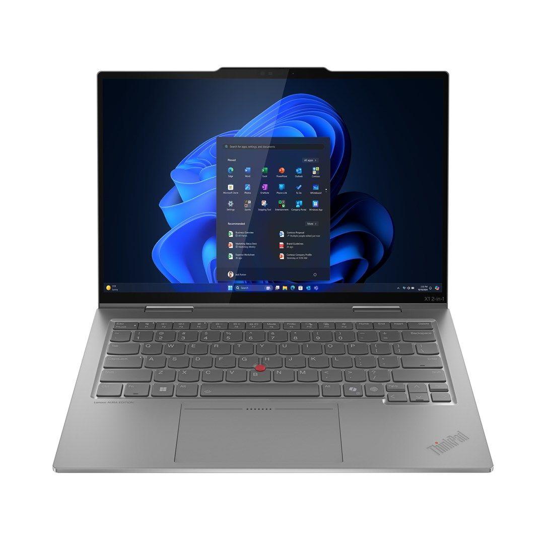 Lenovo ThinkPad X1 2-in-1 Gen 10 Aura Edition Ultra 7 258V 14.0"2.8K Touch OLED 500nits 120Hz AG 32GB LPDDR5x-8533 SSD1TB Arc Graphics 140V 57Wh W11Pro Grey 3Y OnSite — zdjęcie 1