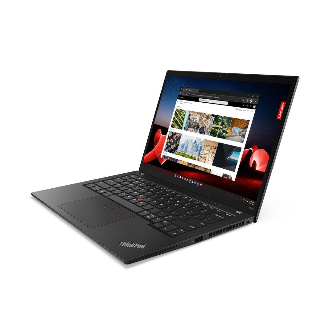 Lenovo ThinkPad T14s G4 Ryzen 5 PRO 7540U 14.0"WUXGA IPS 60Hz 300nits AG 16GB LPDDR5x-6400 SSD512 Radeon 740M Cam 5.0MP 57Wh W11Pro Deep Black 3Y OnSite — zdjęcie 6